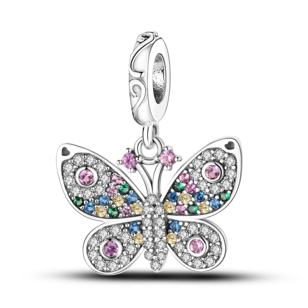 Enchanting Butterfly Charm for Bracelets - Symbol of Transformation - EviaGlow