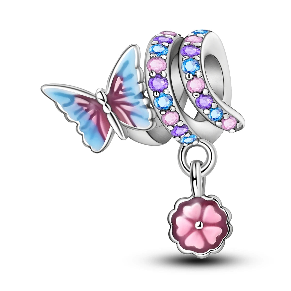 Enchanting Butterfly Charm for Bracelets - Symbol of Transformation - EviaGlow
