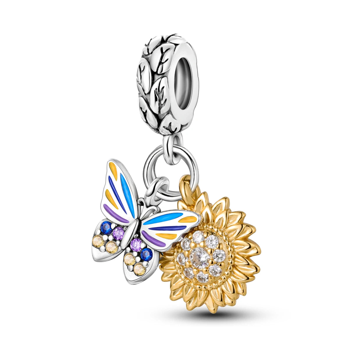 Enchanting Butterfly Charm for Bracelets - Symbol of Transformation - EviaGlow