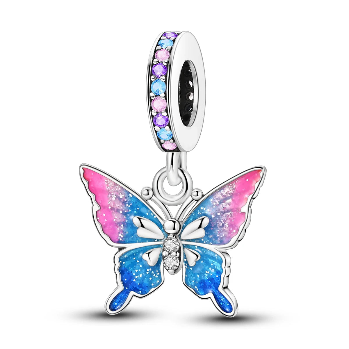 Enchanting Butterfly Charm for Bracelets - Symbol of Transformation - EviaGlow