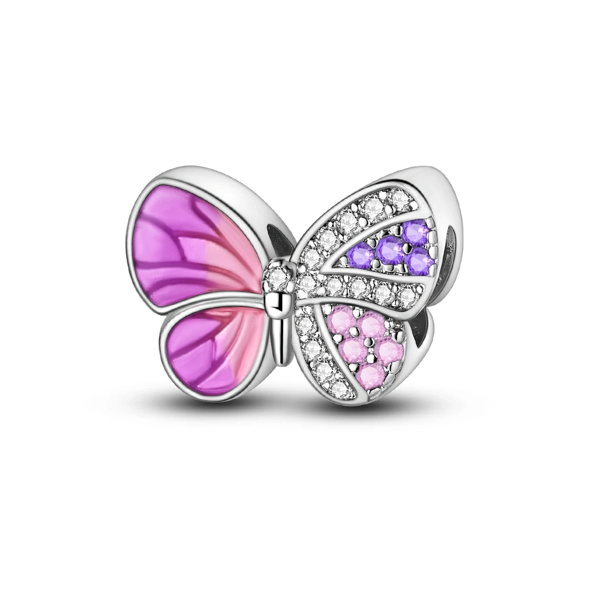 Enchanting Butterfly Charm for Bracelets - Symbol of Transformation - EviaGlow