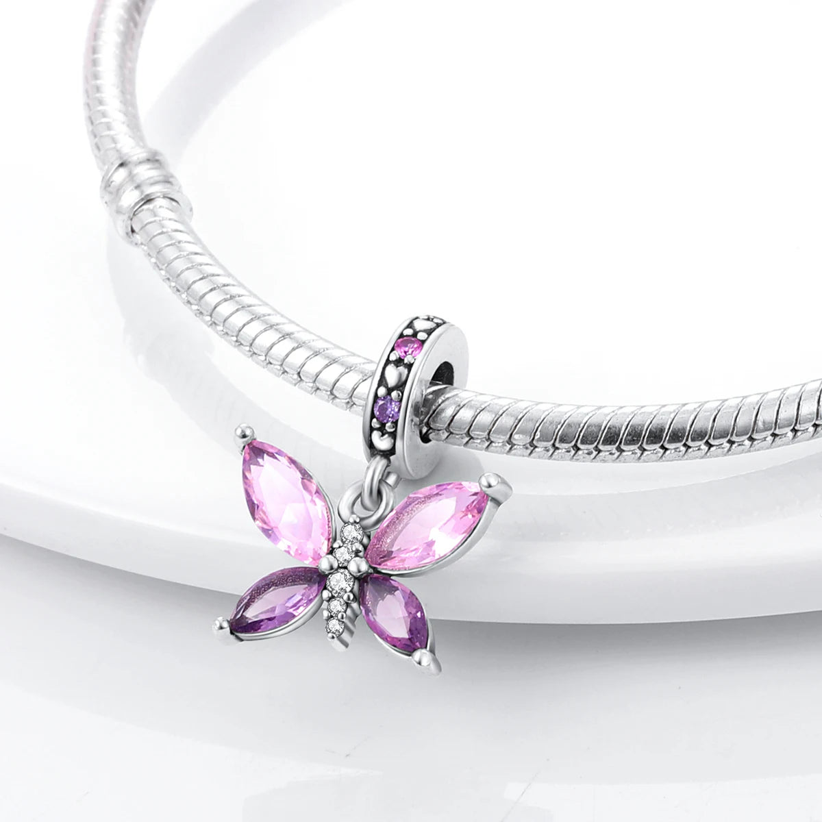Enchanting Butterfly Charm for Bracelets - Symbol of Transformation - EviaGlow