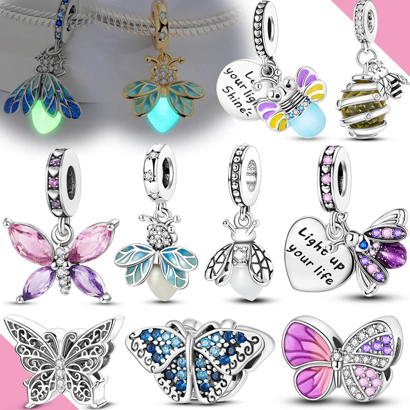 Enchanting Butterfly Charm for Bracelets - Symbol of Transformation - EviaGlow